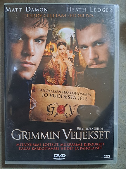 Grimmin veljekset dvd