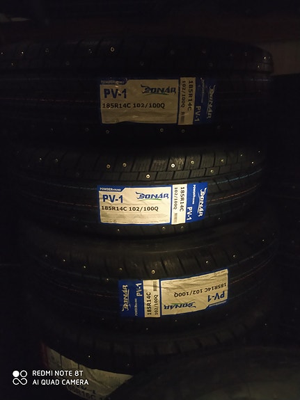 Uudet 185R14"C trailerin nastarenkaat