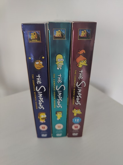 Simpsonit tuotantokaudet 7-9 DVD