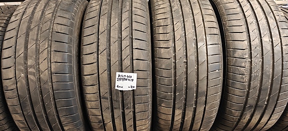 4kpl 255/50R19 Kumho kesärenkaat