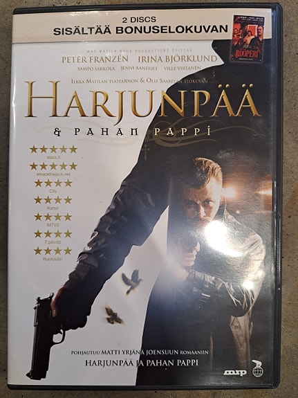 Harjunpää ja pahan pappi ja rööperi dvdt