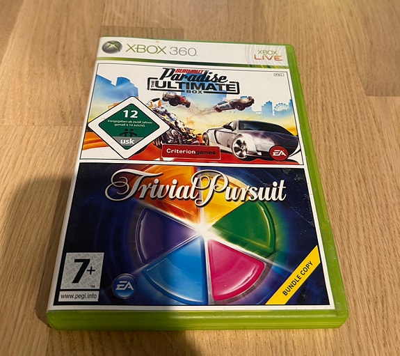 Burnout paradise Xbox 360 -peli