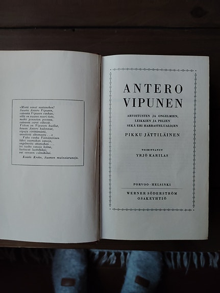Antero Vipusen pikku jättiläinen