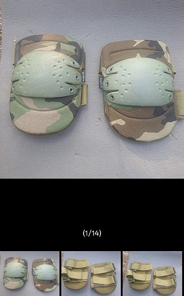 Airsoft polvisuojat