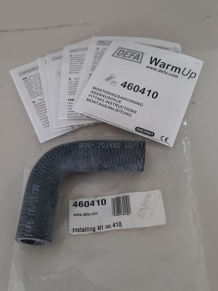 DEFA kulmaletku 460410 asennussarja, UUSI