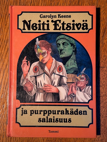 Neiti Etsivä ja purppurakäden salaisuus kirja