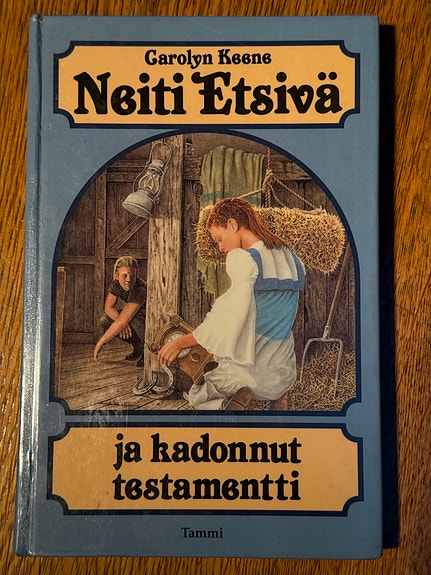 Neiti Etsivä ja kadonnut testamentti Kirja