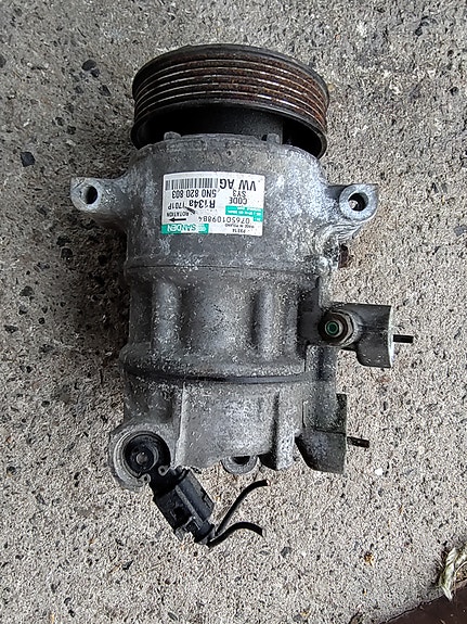 vw ilmastoinnin kompressori