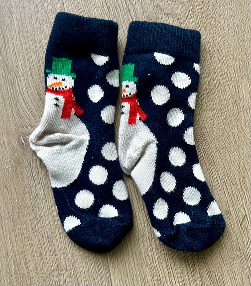 Happy Socks sukat (Lumiukko)