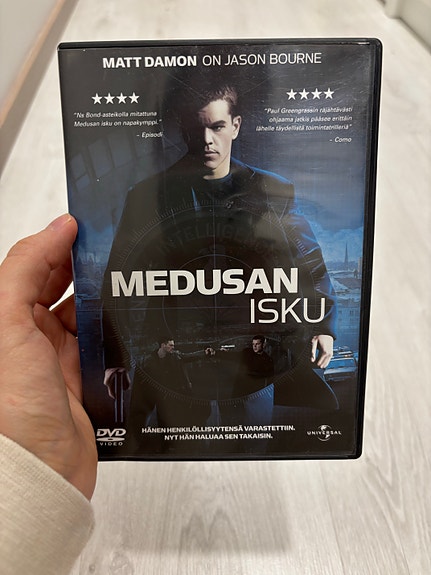 Medusan Isku DVD-elokuva