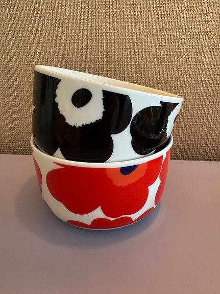 【 marimekko】Big KIVI ✖️2 Naisten valikoima Marimekko Kangasmekko, koko 36 (Beige) | Emmy