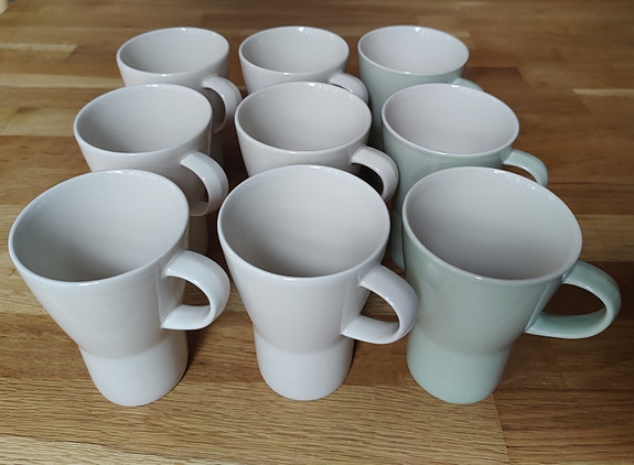 Pentik Inkivääri vihreä muki (3kpl)