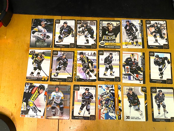 Oulun Kärpät Jääkiekkokortit