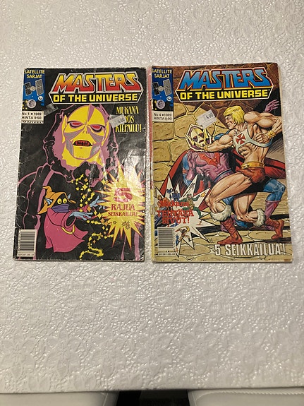 Masters of the universe lehtiä