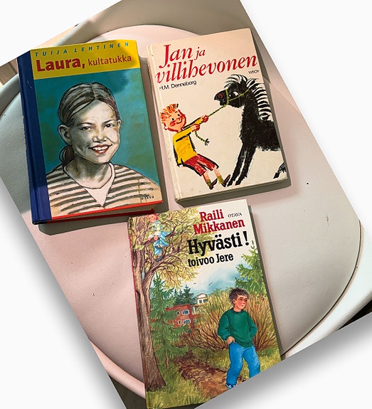 📚 Kolmen kirjan setti: Lapsille ja nuorille