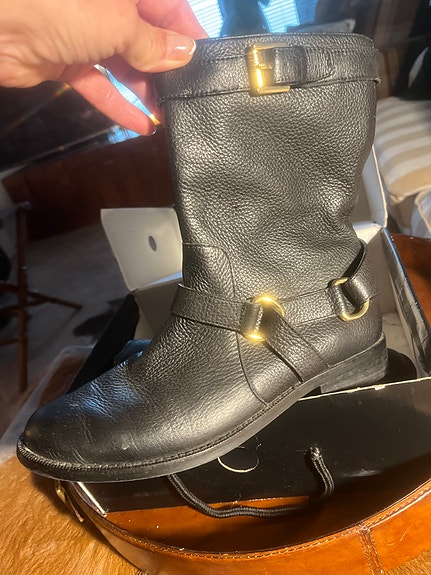 Ralph Lauren  nilkkurit musta koko 37 nahka