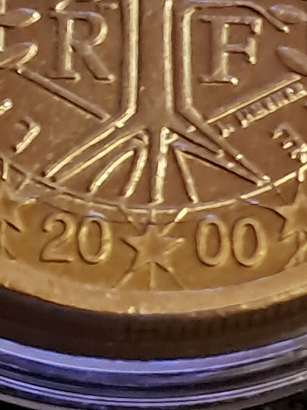 Ranska 1 € , 2000 ( 2 "00" 0)