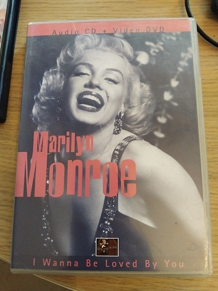 Marilyn Monroe audio cd ja dvd