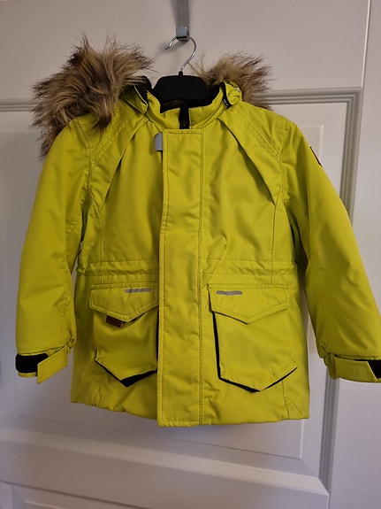 Reima Reimatec Lasten talvitakki neonkeltainen, koko 92 Unisex