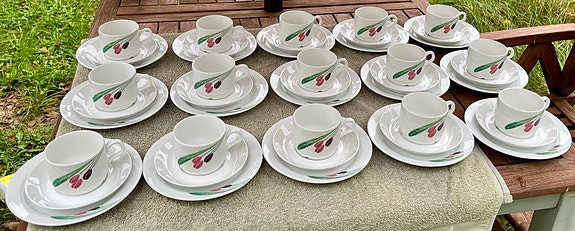 Kahvikupit, Hållfast, Rörstrand