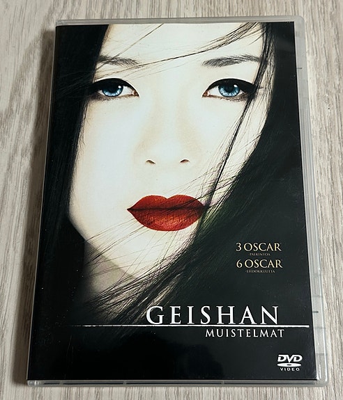 Geishan muistelmat DVD-elokuva