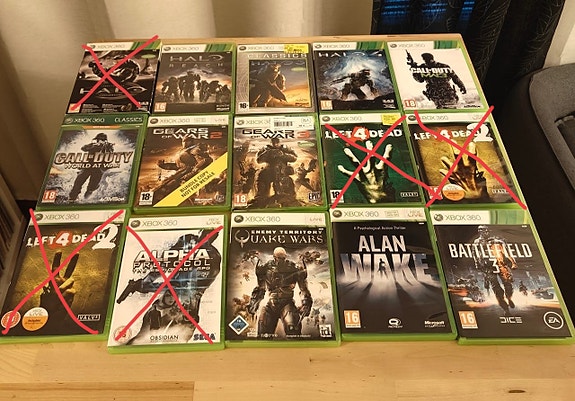Xbox 360-pelejä