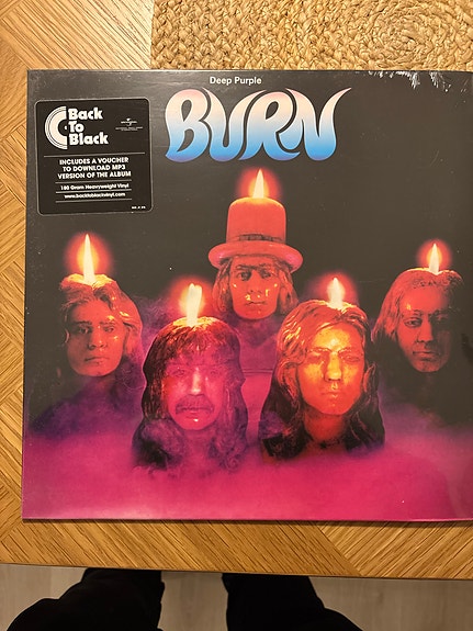 Deep purple - burn (vinyyli) uusi