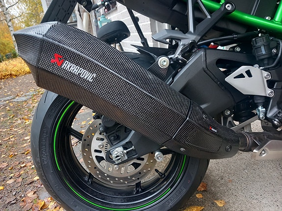 Akrapovic carbon vaimennin Kawasaki Ninja H2/ZH2