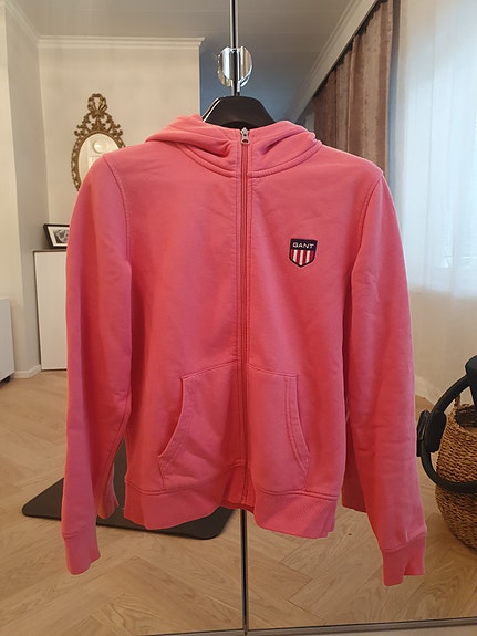 Gant vetoketjullinen huppari S