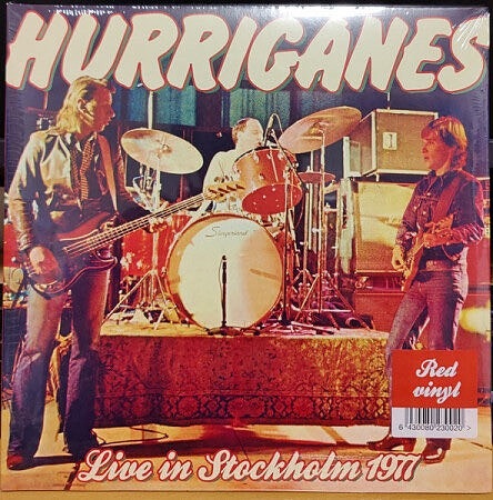 Hurriganes – Live In Stockholm 1977 LP SEALED Red