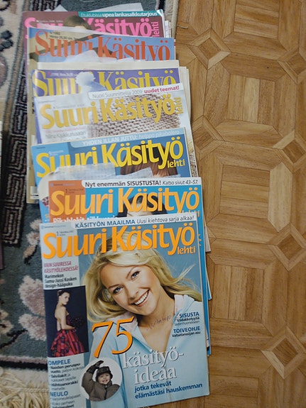 Suuri Käsityö Lehdet Käsityölehdet Erilaisia Numeroita