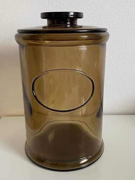 Riihimäen lasi purkki