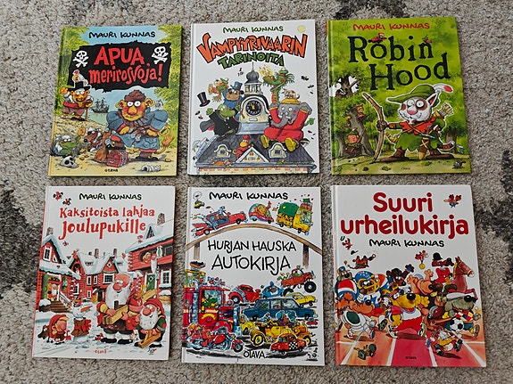 Mauri Kunnas kirjoja