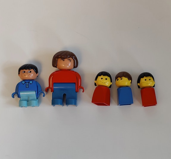Lego hahmot 5kpl