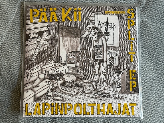 Pää Kii / Lapinpolthajat – Outo Hedelmä 7" EP