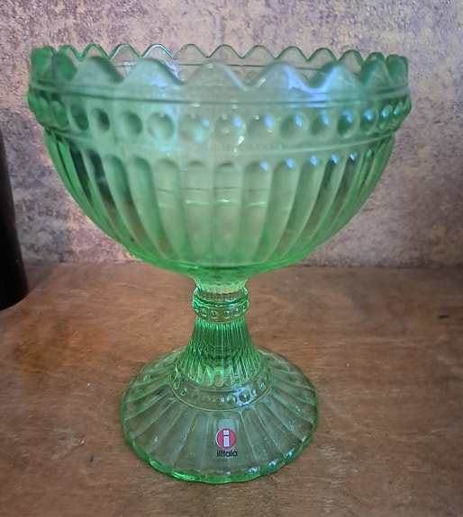 Iittala omenanvihreä Mariskooli