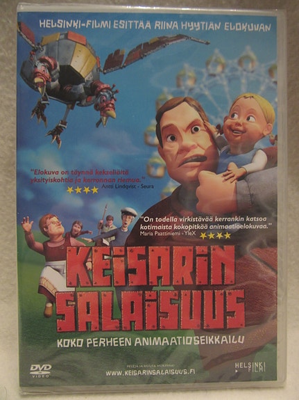 Keisarin salaisuus dvd uusi