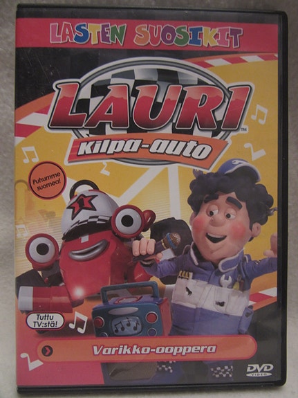 Lauri Kilpa-auto Varikko-ooppera dvd