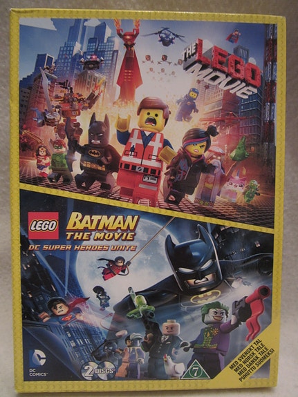Lego elokuva/ Lego Batman elokuva tupla dvd