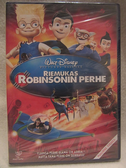 Riemukas Robinsonin perhe dvd uusi