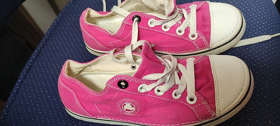 Crocs Lasten Tennarit Koko 37,5 Pinkki Kangas