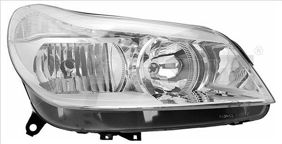 Citroen C5 Ajovaloumpio Oikea/Vasen 04-08