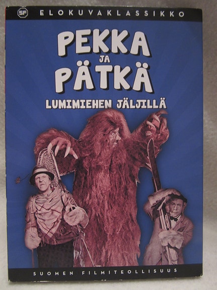 Pekka ja Pätkä lumimiehen jäljillä dvd