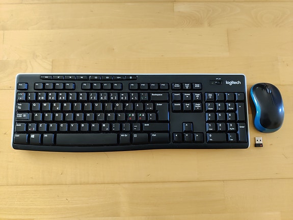 Logitech langaton K270 näppäimistö ja M185 hiiri