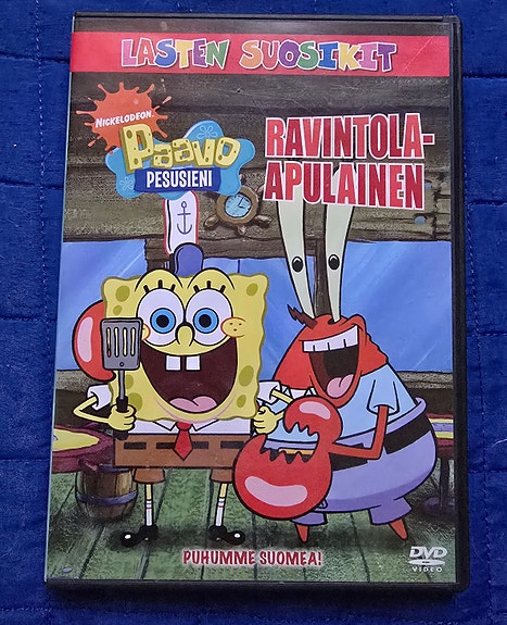 Paavo Pesusieni dvd Ravintola-apulainen