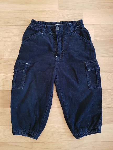 80cm tummansiniset sammarit