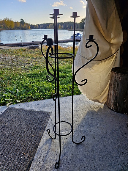 Rautainen kynttiläteline