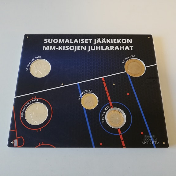 Suomalaiset Jääkiekon MM-Kisojen Juhlarahat