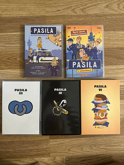 Pasila DVD-sarja 5 tuotantokautta