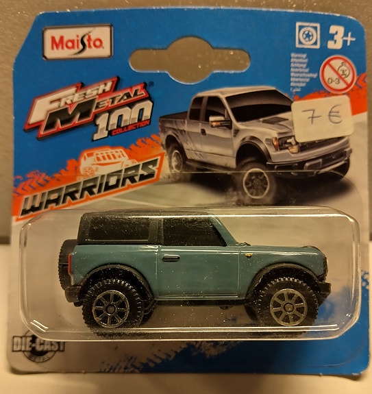 Pienoismalli Ford Bronco 1/64